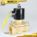 Brass steam air water 1/2' NPT solenoid valve